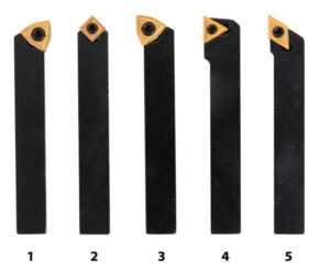 OPTIMUM Soustružnické nože HM 10 mm