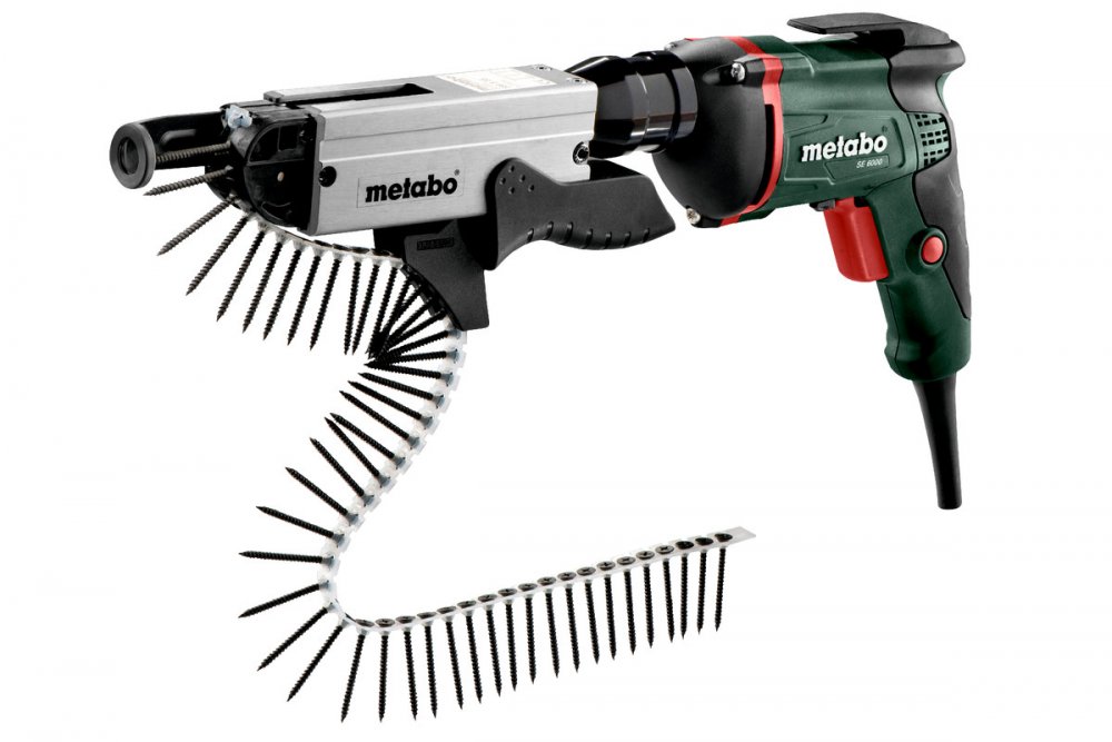 Elektrický šroubovák na sádrokarton Metabo SE 4000 + SM 5-55