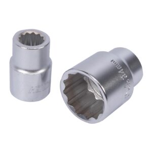 Hlavice dvanáctihranná CRV 3/4" 19mm Dostupné varianty: Dvanáctihranná hlavice CRV 3/4" HONITON 22 mm