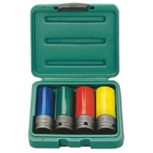 Sada úderových 1/2" hlavic na kola 17