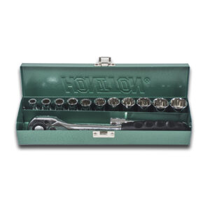 HONITON Sada hlavic 12ti-hran 1/2" 13 dílů