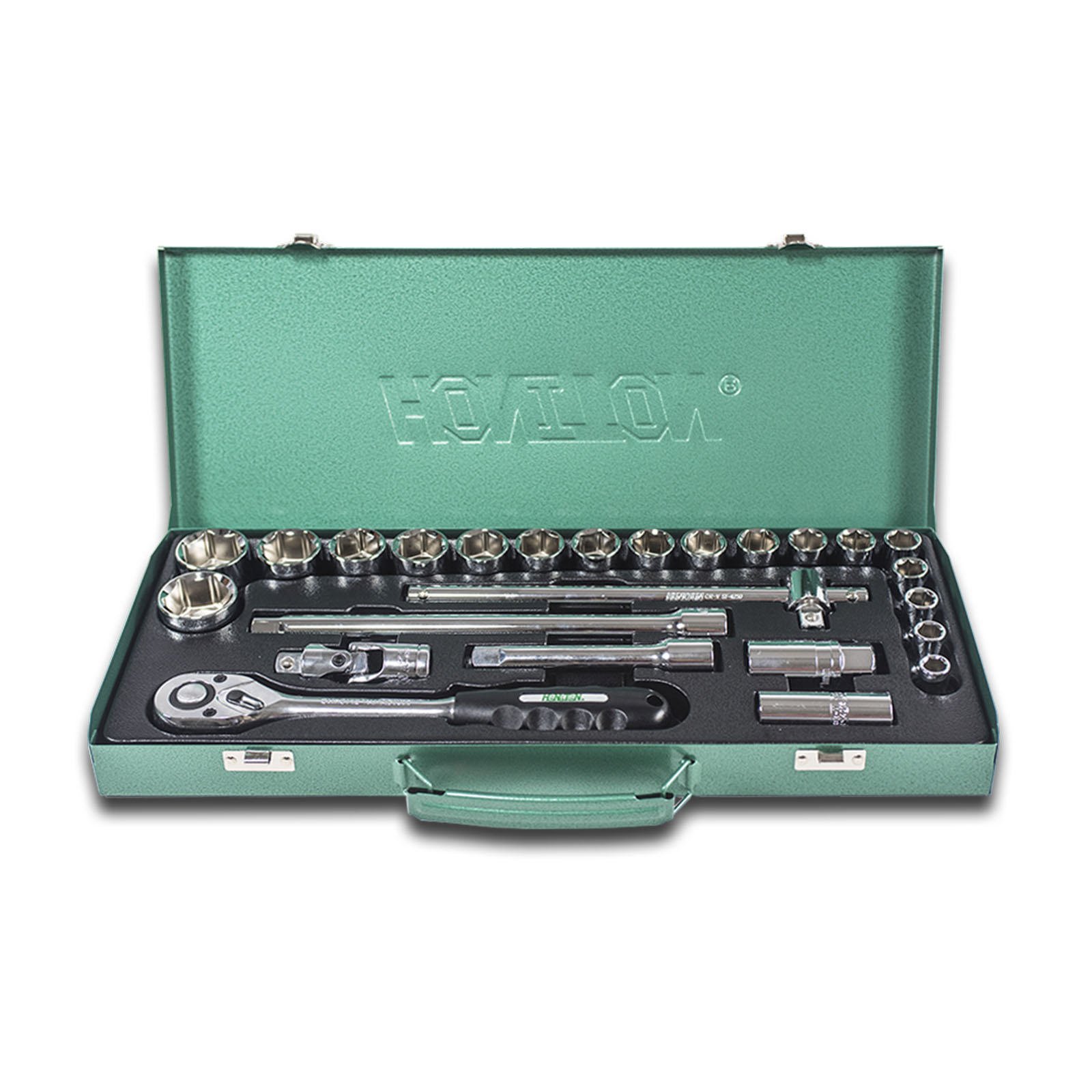 HONITON Sada hlavic 1/2" 25dílů