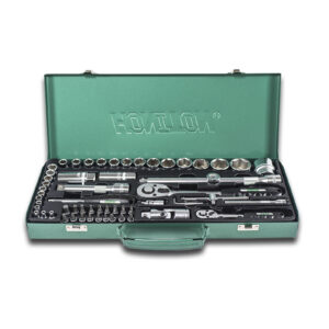 HONITON Sada hlavic 1/4"-1/2" 59 dílů