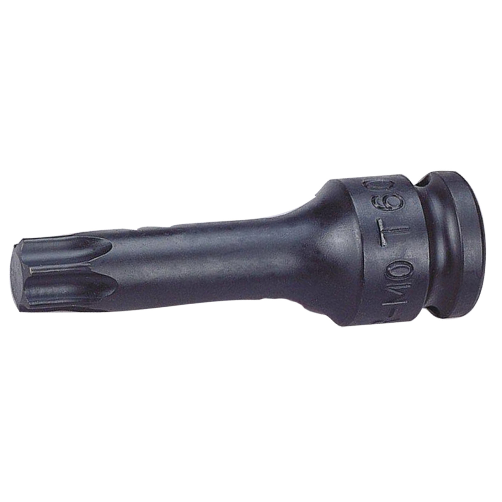 Hlavice průmyslová zástrčná T25x78mm 1/2" TRX Dostupné varianty: Průmyslová hlavice Torx 1/2" HONITON T55x78 mm