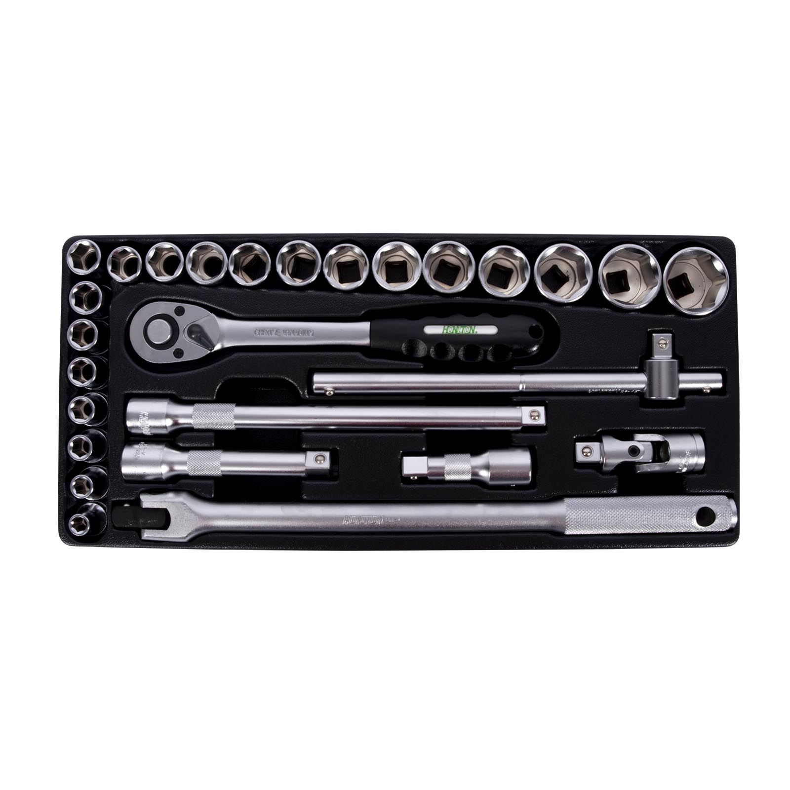 HONITON Sada hlavic šestihranných 1/2" 27 dílů