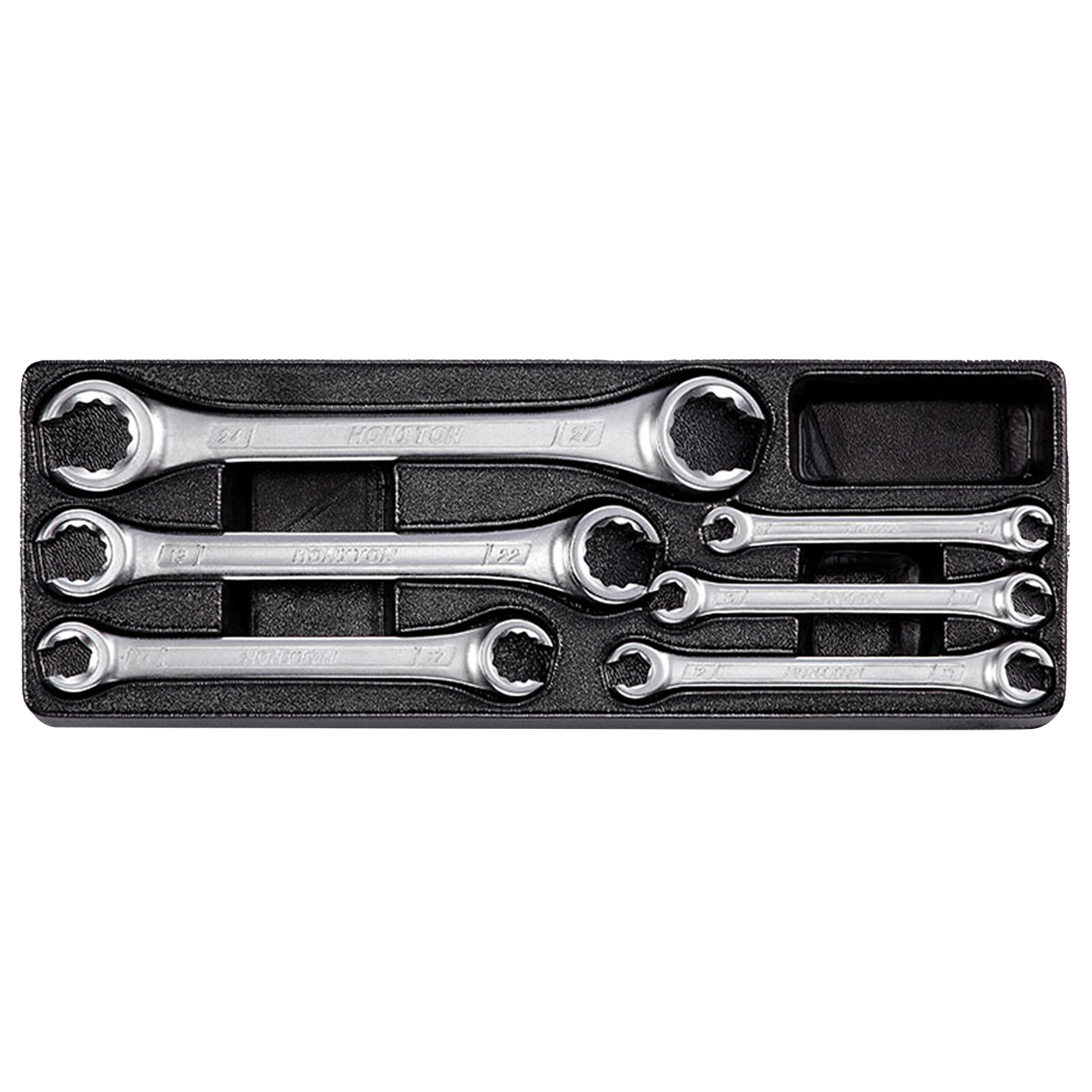 Sada klíčů na převlečné matice (6 ks) 8-27 mm HONITON