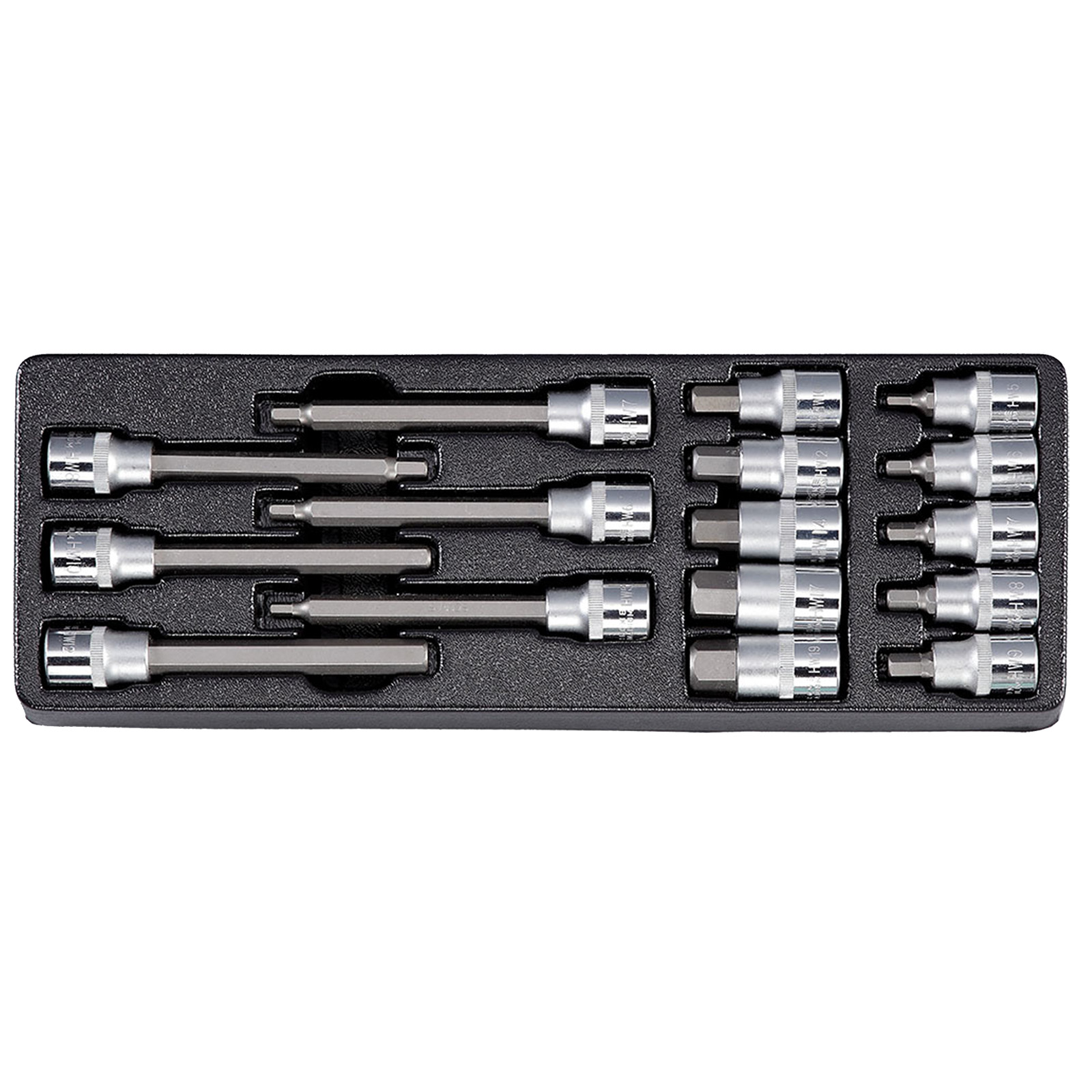 Sada imbusů zástrčných 1/2" 16 dílů