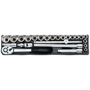 HONITON Sada hlavic šestihranných 1/2" 24 dílů