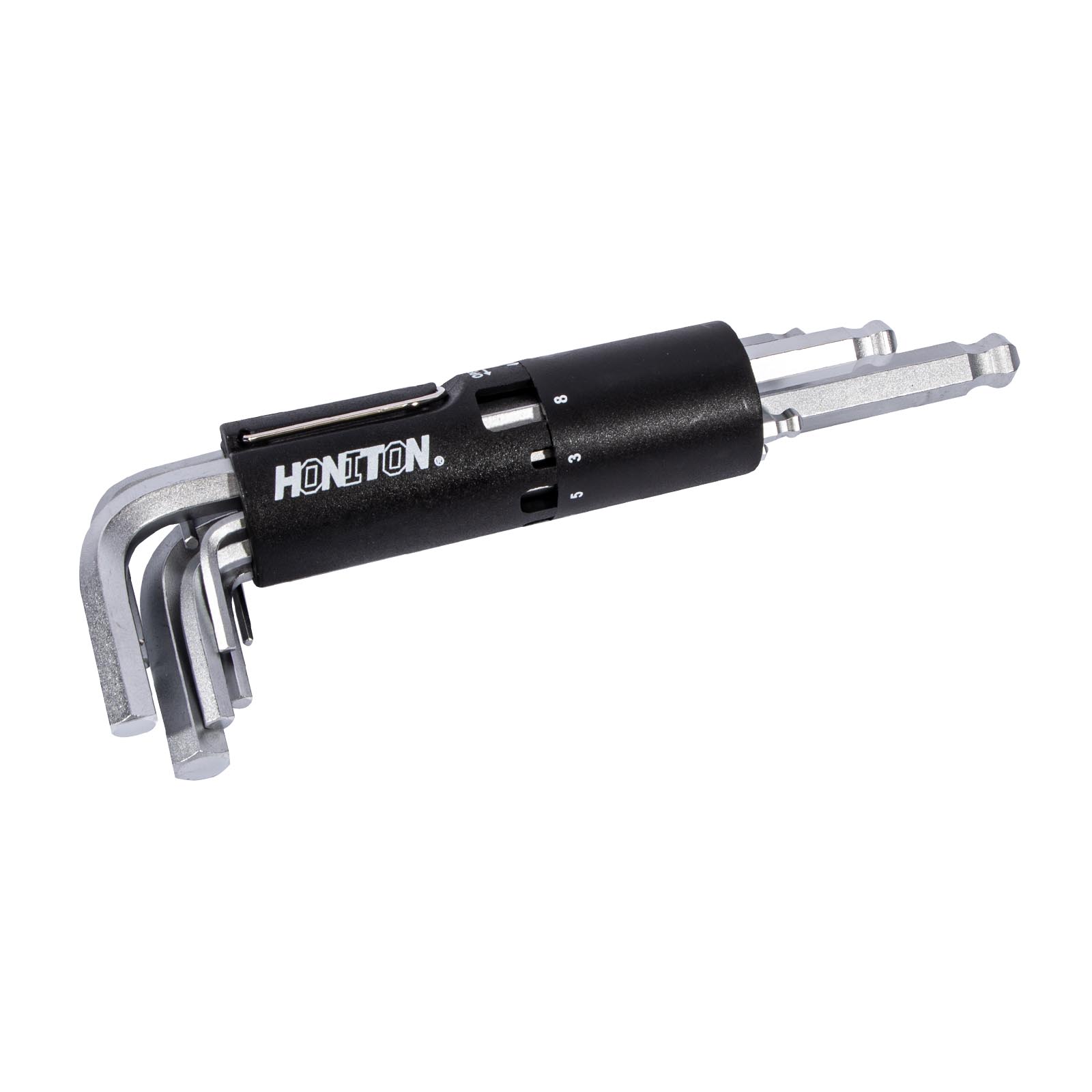 Sada prodloužených imbus klíčů s kuličkou (8 ks) 2-10 mm HONITON