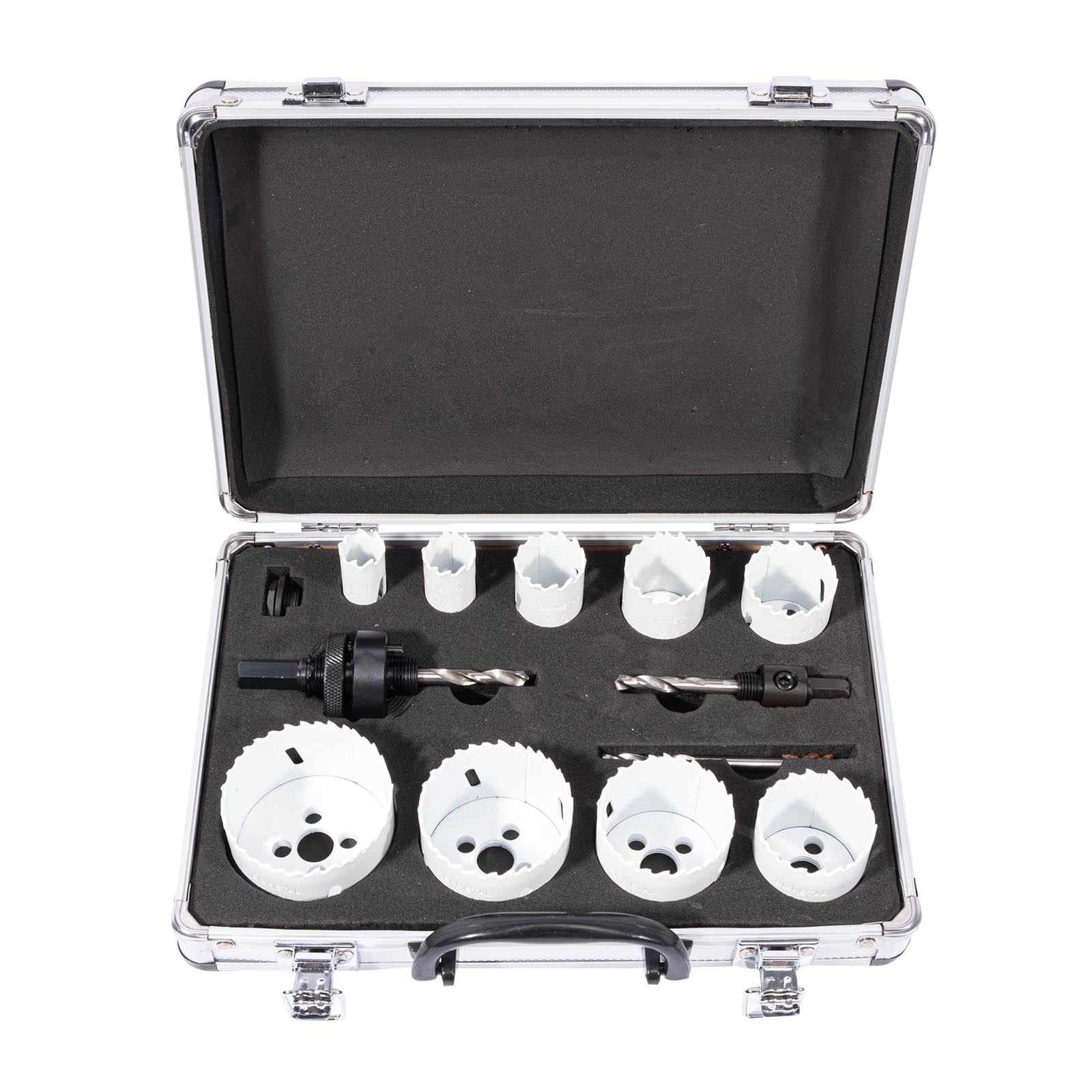 Sada korunkových vrtáků HSS Bi-metal (8ks) XTline ø 19/22/29/38/44/51/57/64 mm