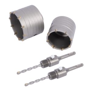 2 x korunkový vrták do zdiva SDS plus ø 65/80 mm Stavtool