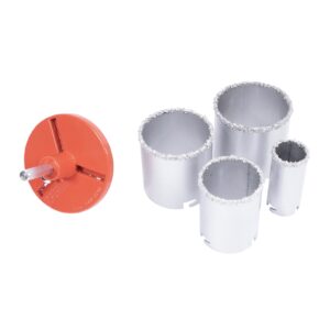 Sada diamantových korunkových vrtáků (4ks) STAVTOOL ø 33/53/67/73 mm