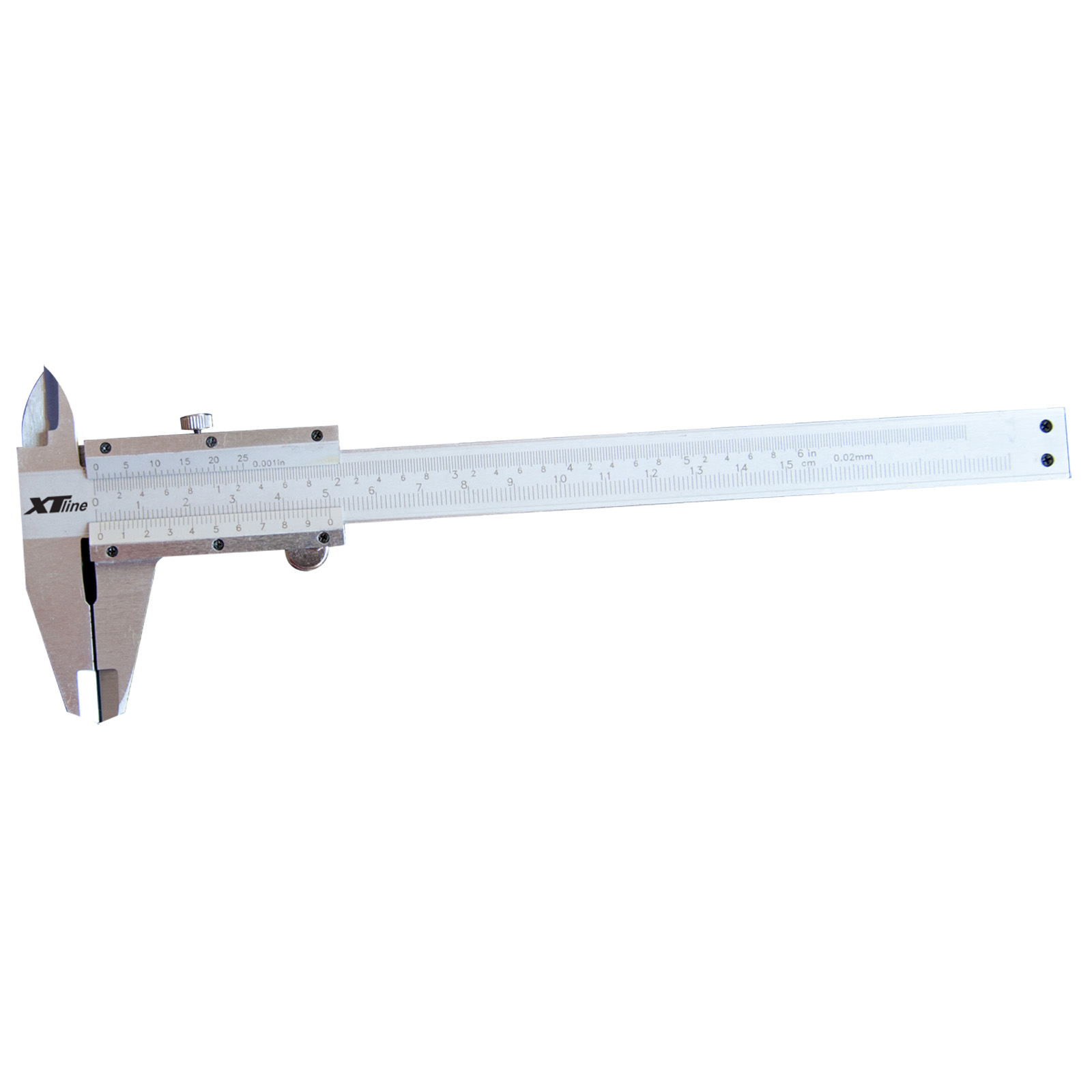 XTline Měřítko posuvné INOX 150mm šroub odchylka 0