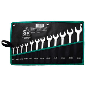 Sada plochých klíčů (12ks) GK TOOLS 6-32 mm