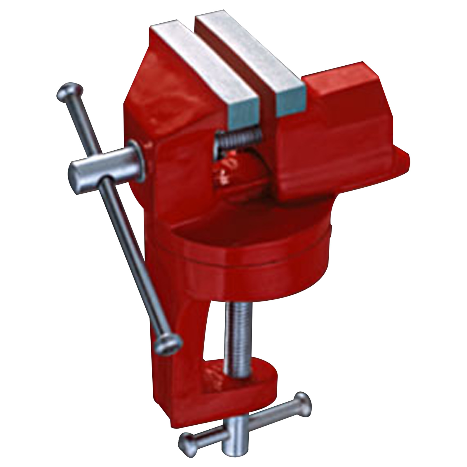 GK TOOLS Svěrák stolní otočný PROFI 60mm Z25Y