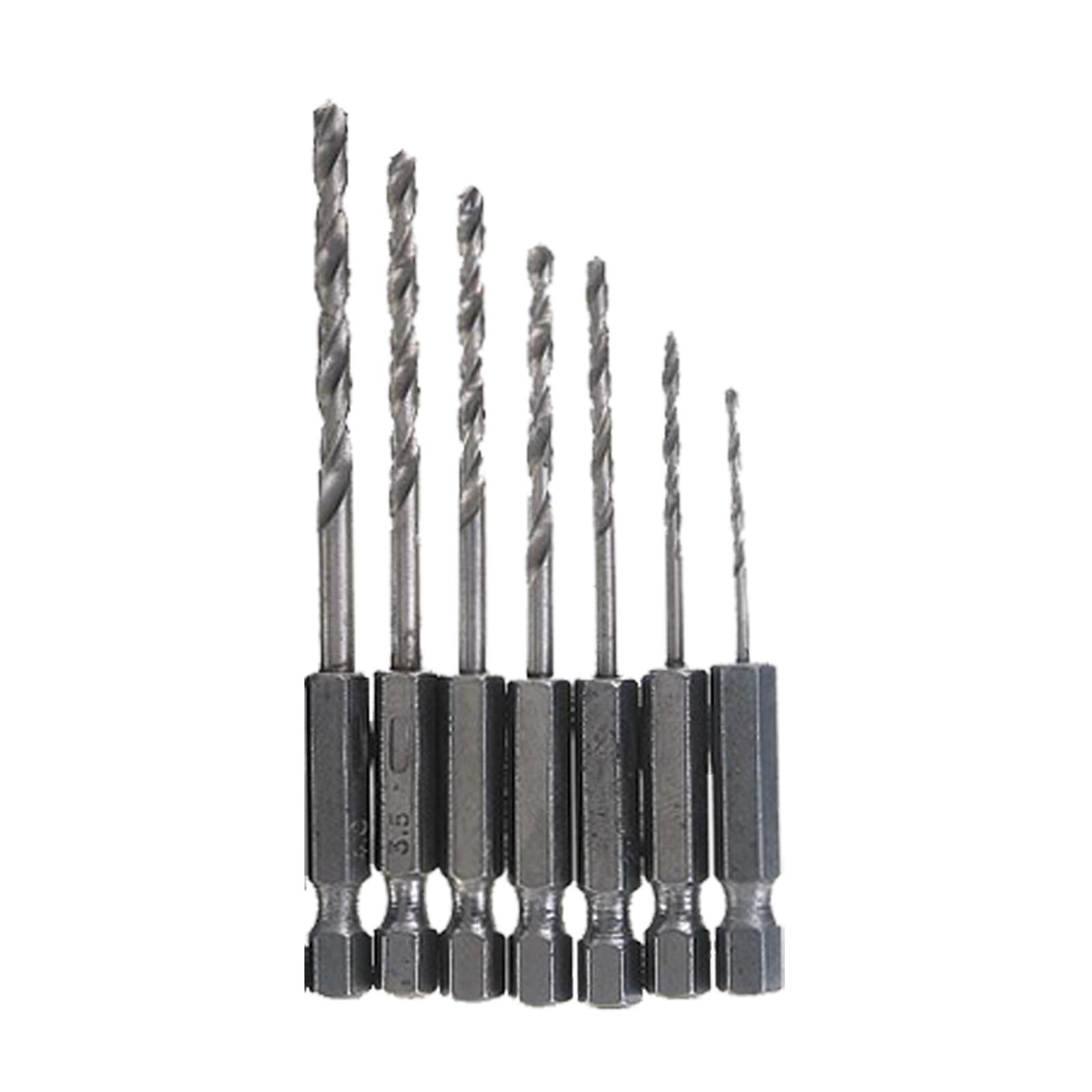 STAVTOOL Sada vrtáku do kovu s 6-ti hranou stopkou ø 1