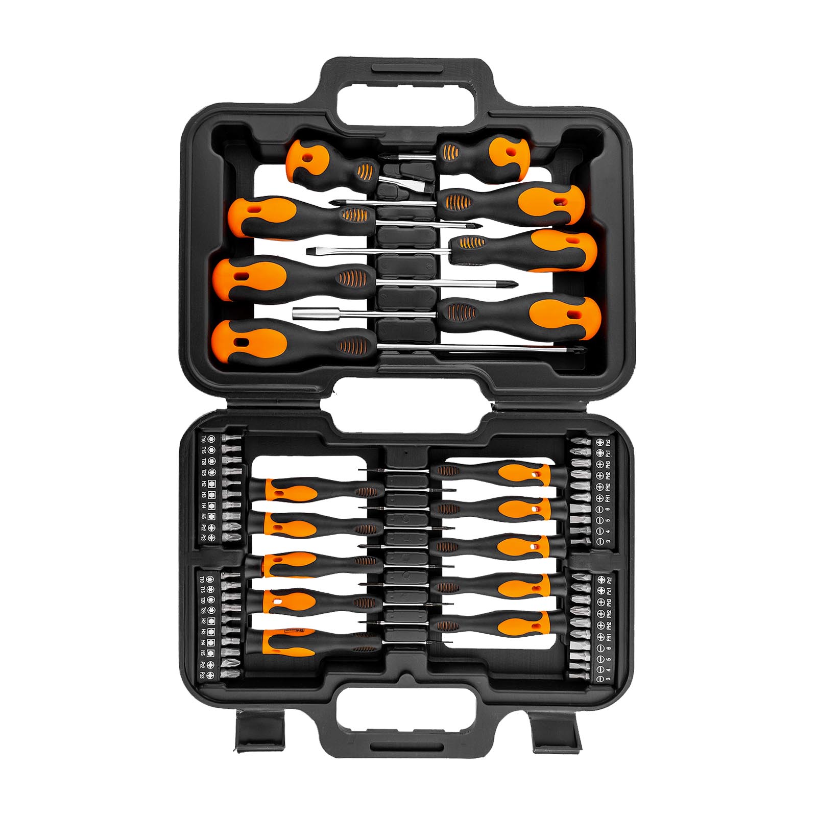 Sada šroubováků a bitů v plastovem obalu PL|PH|PZ|TRX|IMB (58 ks) RICHMANN