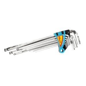 Sada prodloužených imbus klíčů s kuličkou (9 ks) 1/16" - 3/8" mm RICHMANN