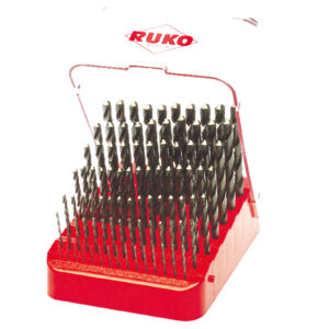 Sada vrtáků do kovu HSS-G Co RUKO ø 1-10 mm po 0