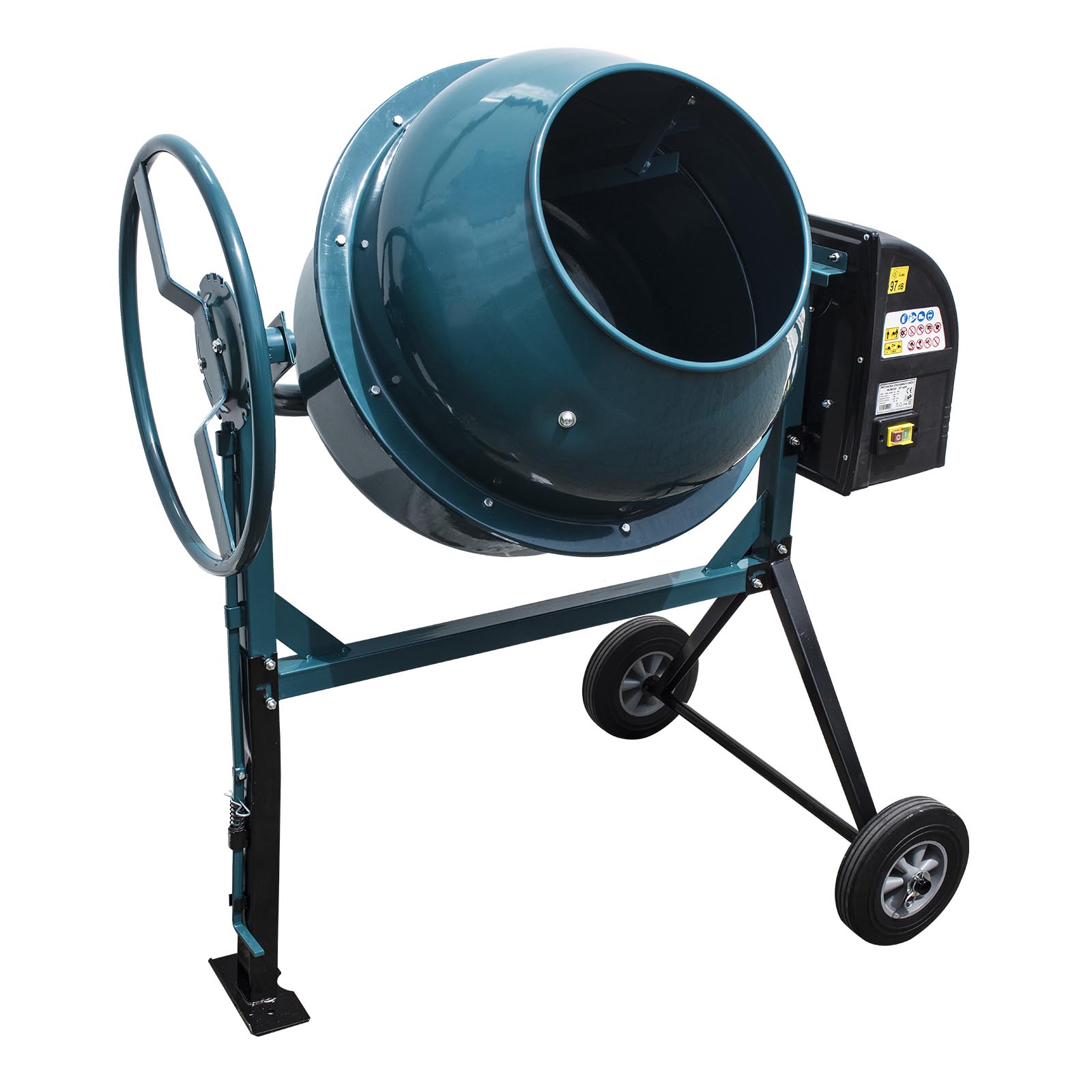 Stavební míchačka 180 l XTline XT180H - rozložená