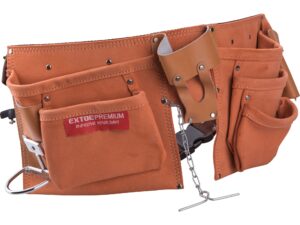 Extol Premium 420 pás na nářadí kožený 9 kapes