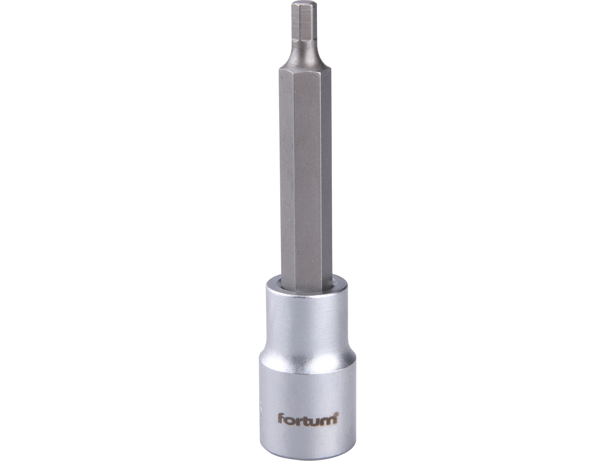 Prodloužená zástrčná hlavice imbus 1/2" FORTUM CrV/S2 HX Dostupné varianty: Prodloužená zástrčná hlavice imbus 1/2" FORTUM CrV/S2 HX 8