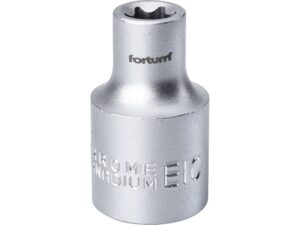Vnitřní nástčná hlavice TORX 1/2" FORTUM 61CrV5 E Dostupné varianty: Vnitřní nástčná hlavice TORX 1/2" FORTUM 61CrV5 E 18