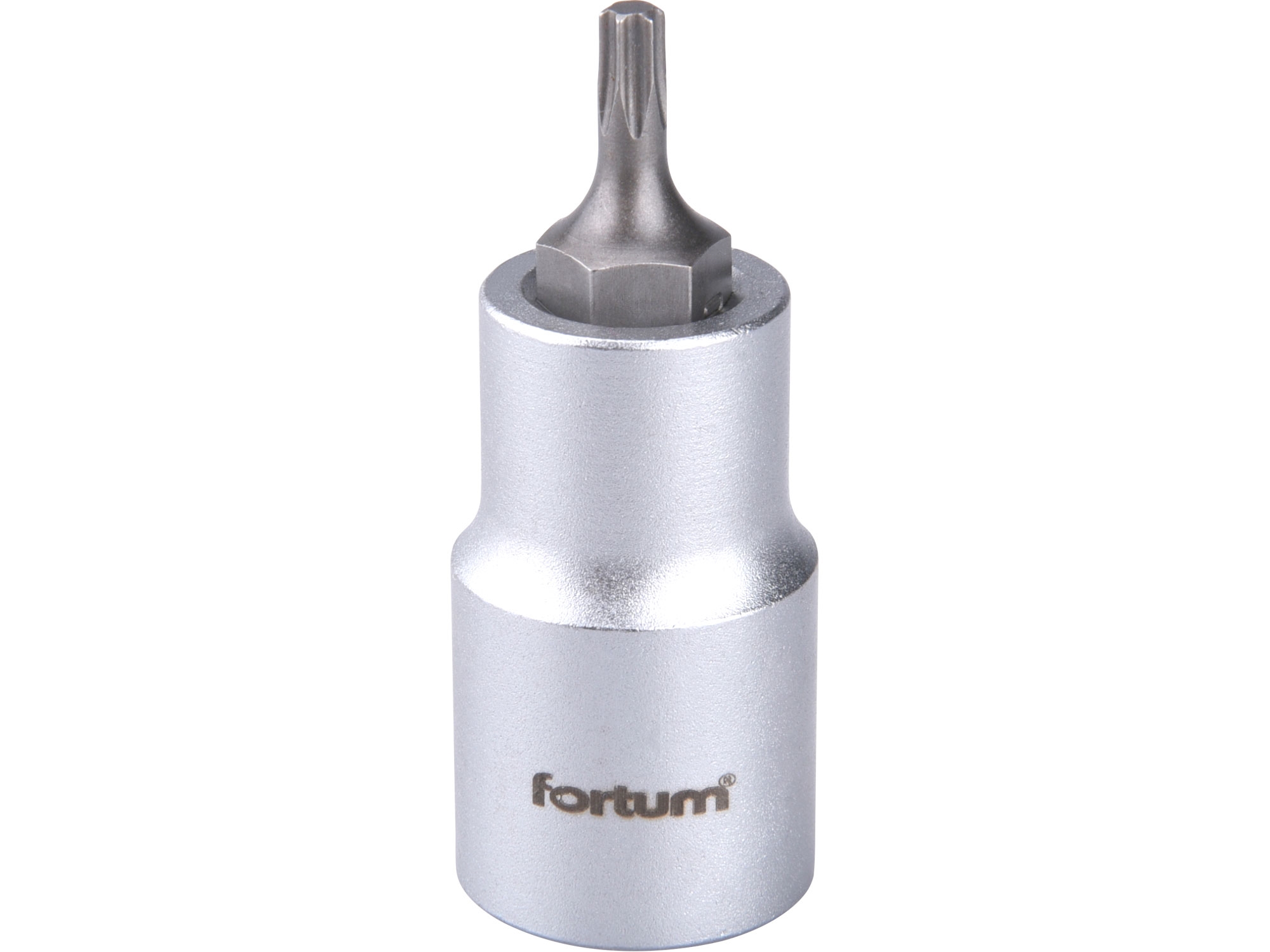 Zástrčná hlavice TORX 1/2" FORTUM CrV/S2 TX Dostupné varianty: Zástrčná hlavice TORX 1/2" FORTUM CrV/S2 TX 25