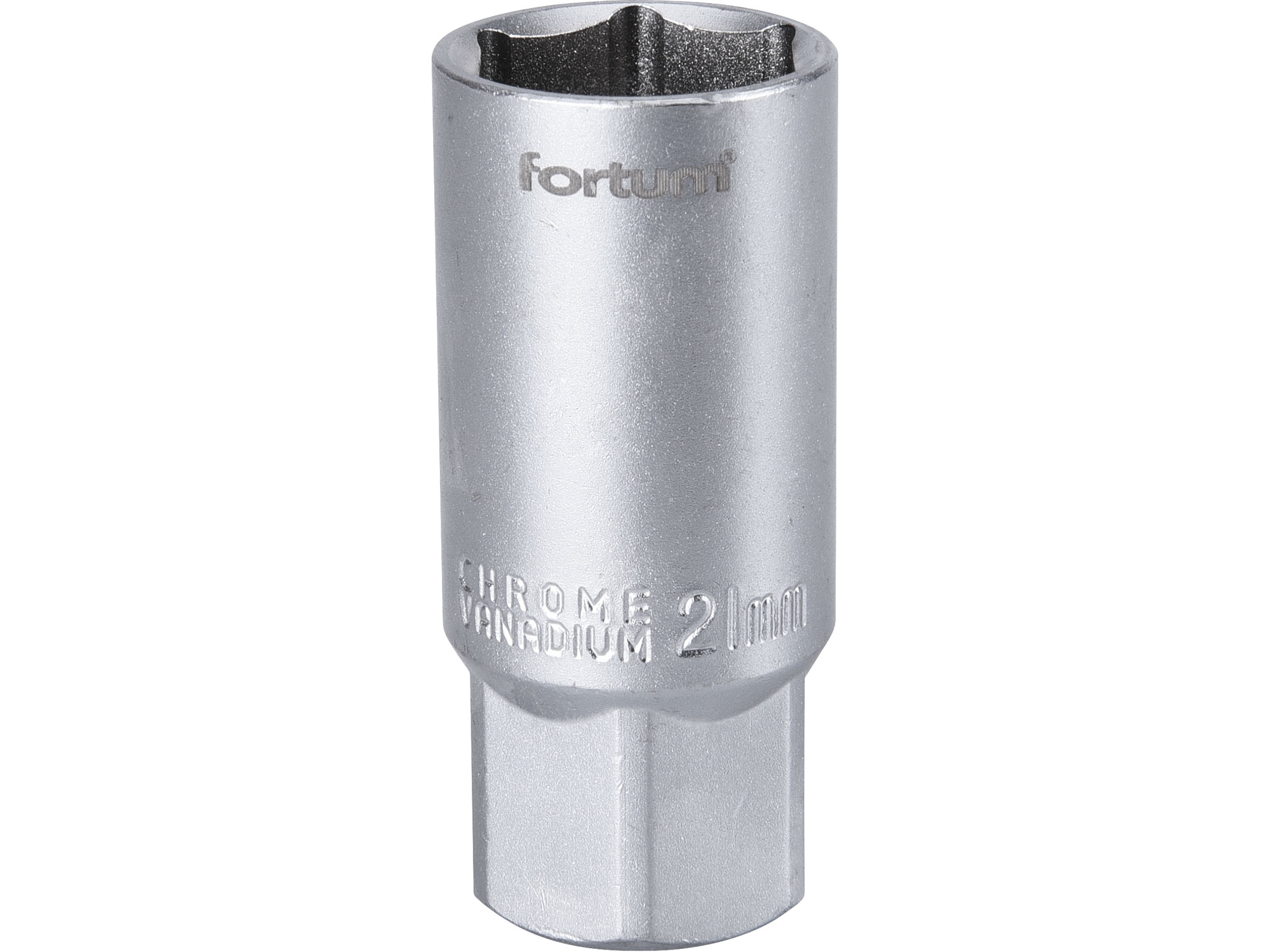 Nástrčná hlavice na svíčky 1/2" FORTUM 61CrV5 Dostupné varianty: Nástrčná hlavice na svíčky 1/2" FORTUM 61CrV5 16 mm