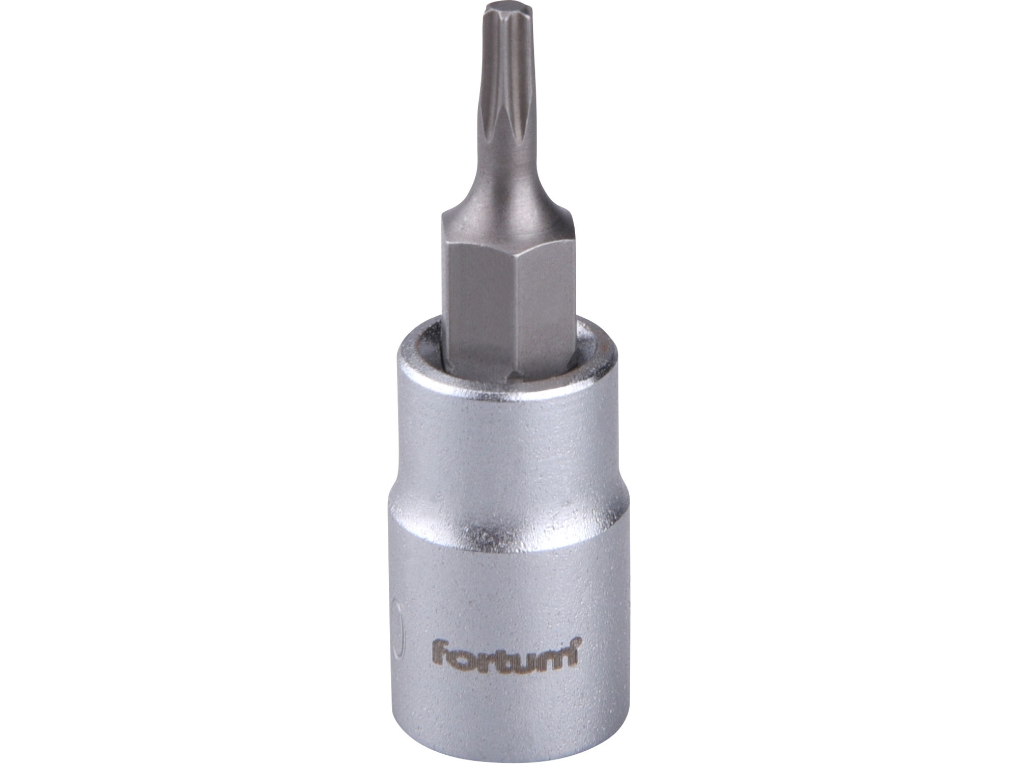 Zástrčná hlavice TORX 1/4" FORTUM CrV/S2 TX Dostupné varianty: Zástrčná hlavice TORX 1/4" FORTUM CrV/S2 TX 10