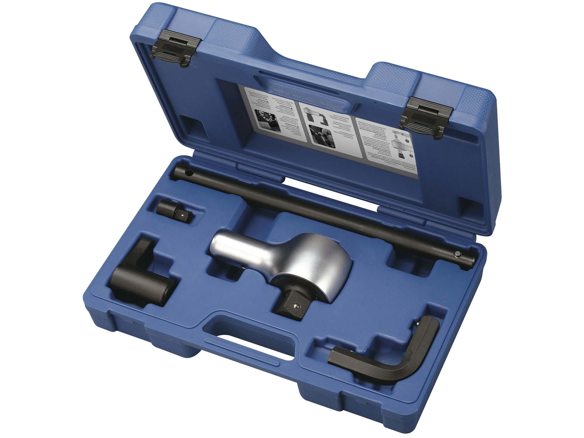 Sada násobičů momentů (5ks) 1/2"F x 3/4"M FORTUM