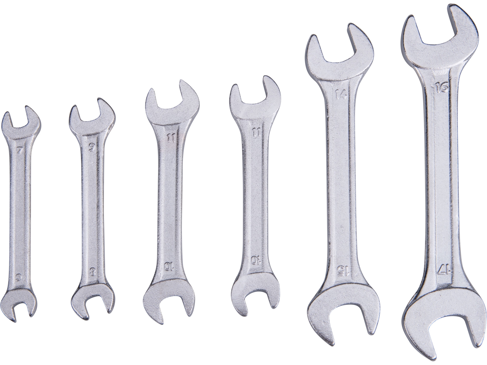 Sada plochých klíčů (6ks) EXTOL CRAFT 6-22 mm