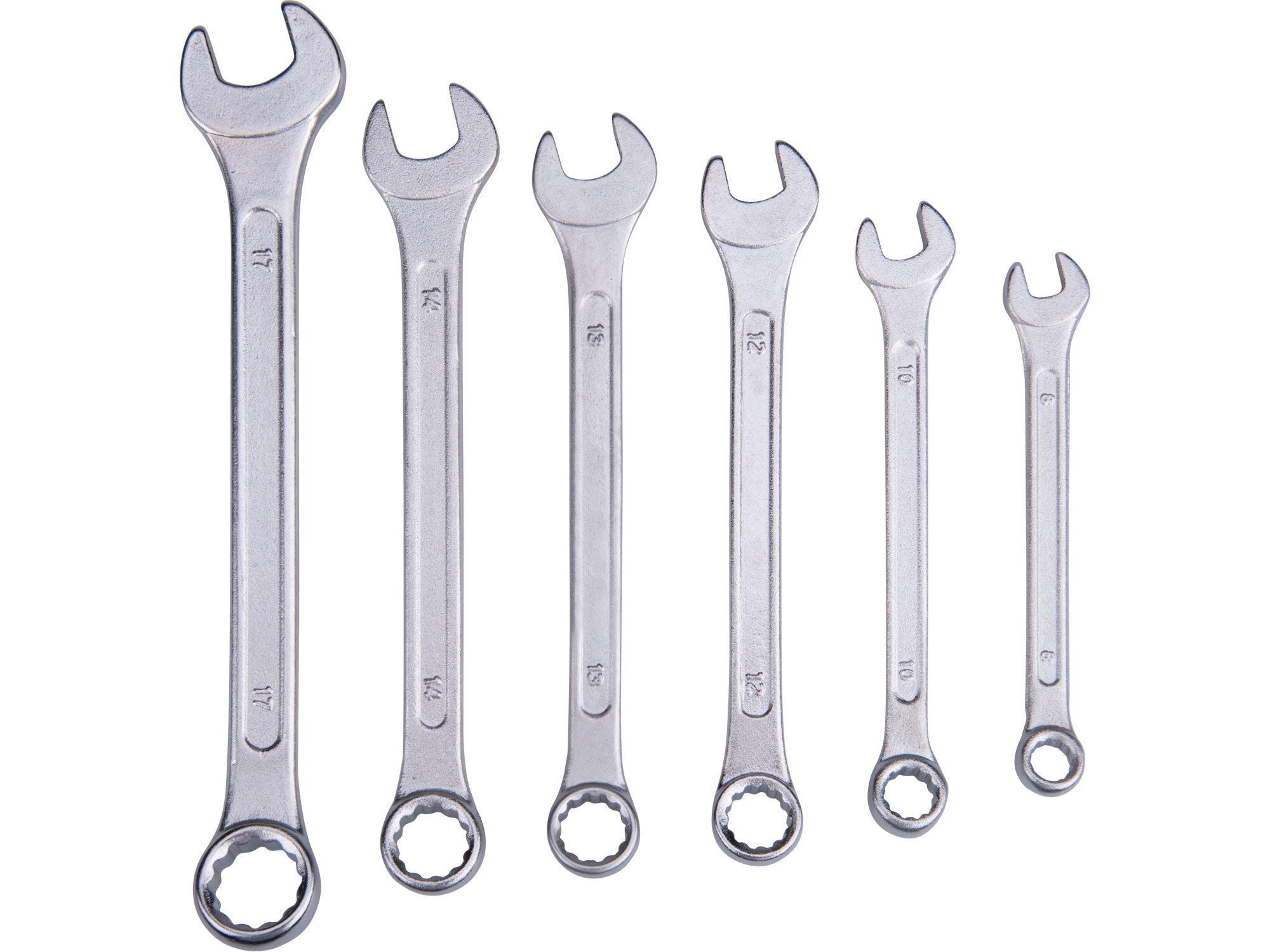 Sada očkoplochých klíčů (6ks) EXTOL CRAFT 8-17 mm