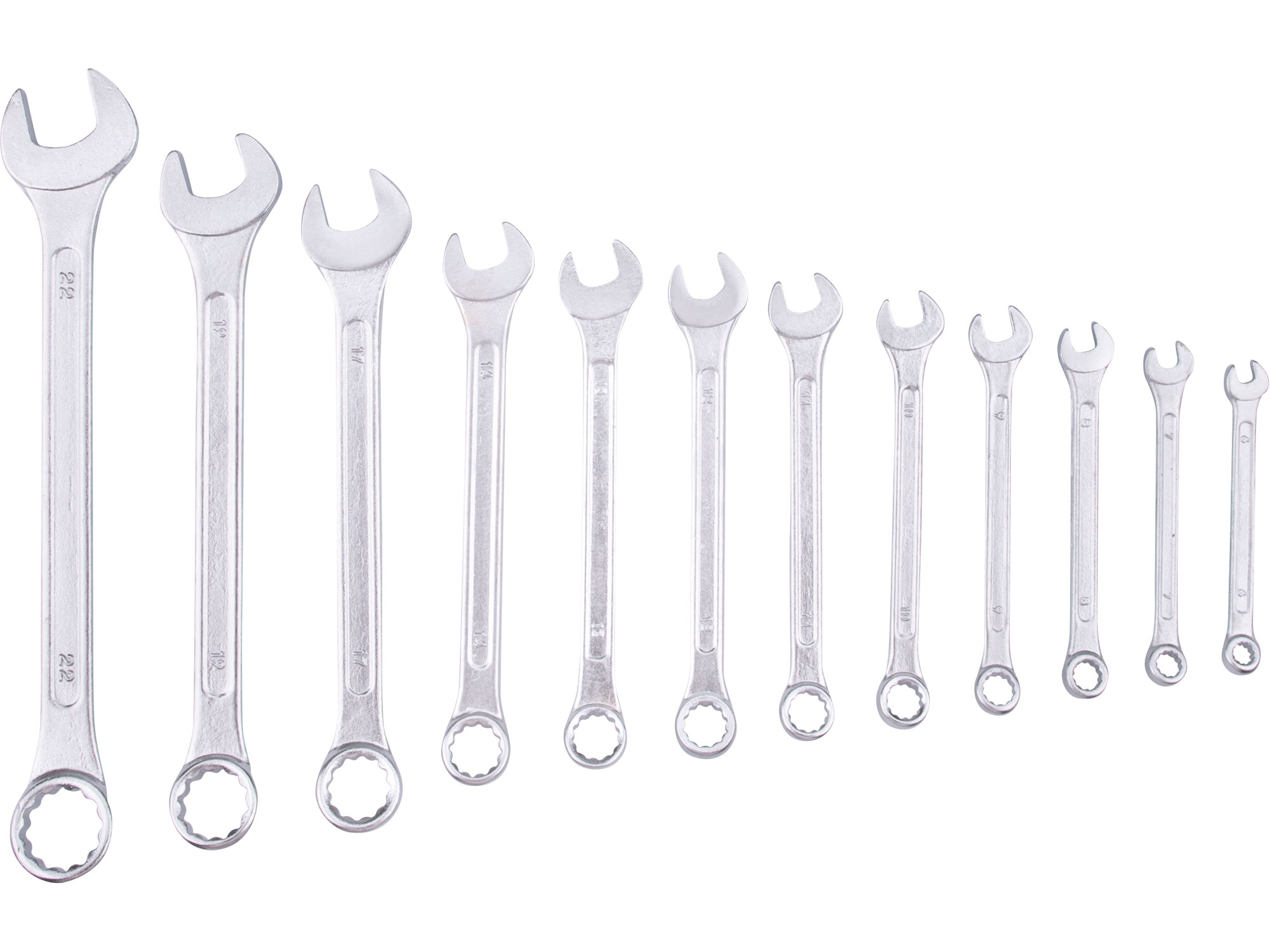 Sada očkoplochých klíčů (12ks) EXTOL CRAFT 6-22 mm