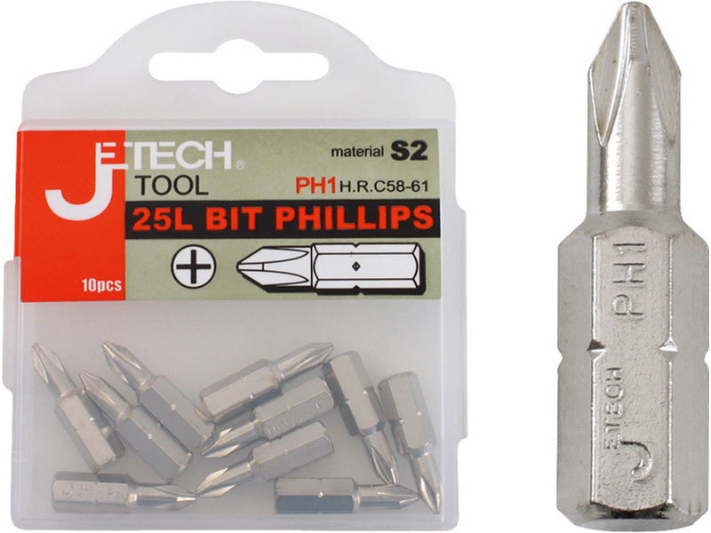 bity křížové Extol Premium PH 0 x 25mm 702000 10 ks