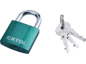 Zámek visací litinový barevný