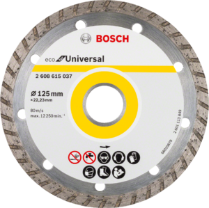 BOSCH 125x22.23mm DIA kotouč ECO for Universal Turbo (2.4 mm)