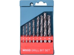 Sada vrtáků do dřeva (8ks) EXTOL PREMIUM ø 3-10 mm