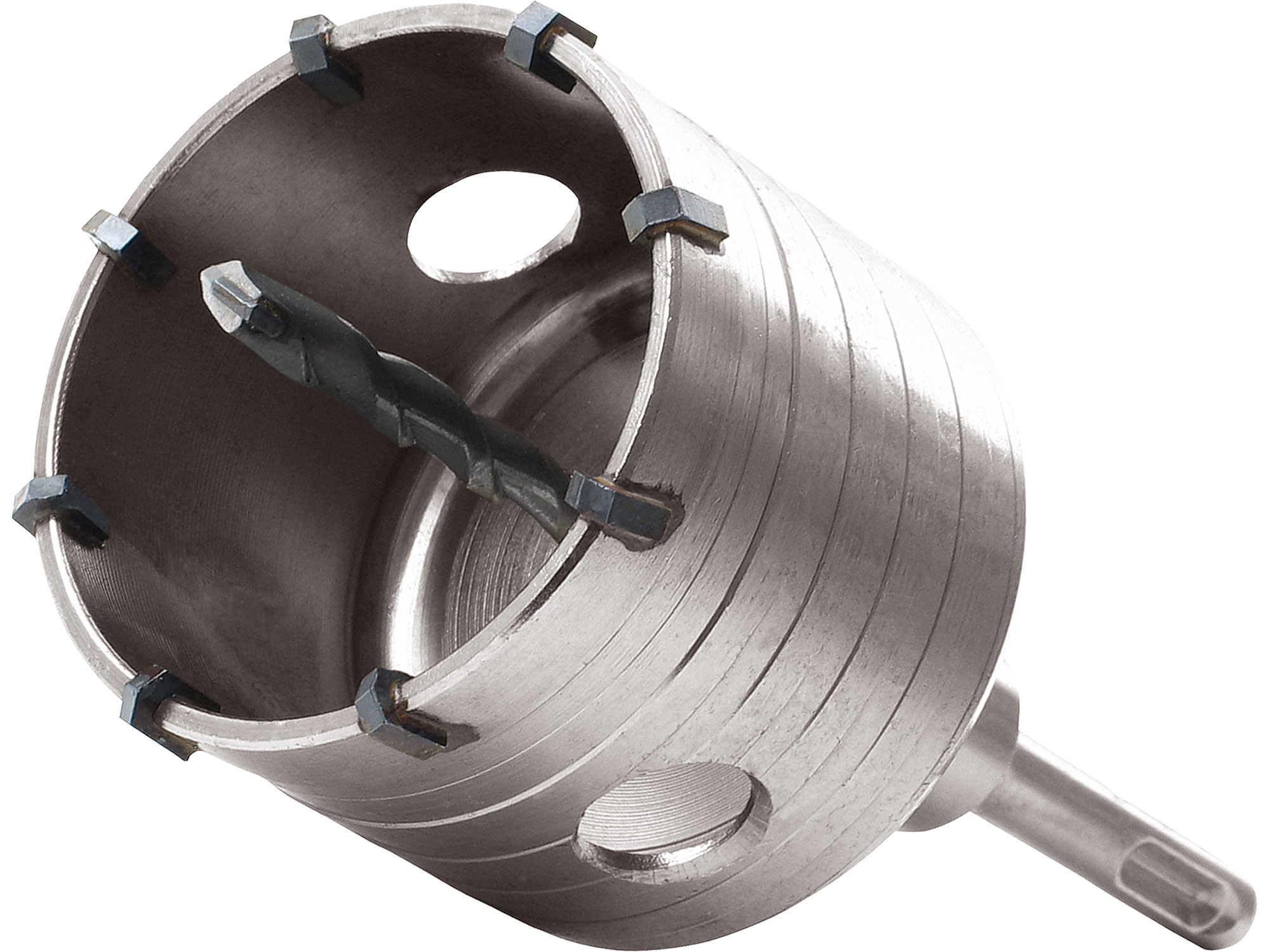 Extol Premium 8801972 SDS PLUS do zdiva korunkový O 150mm x 110mm M22 Dostupné varianty: Korunkový vrták do zdiva SDS plus ø 73 mm délka stopky 100 mm M16 EXTOL PREMIUM