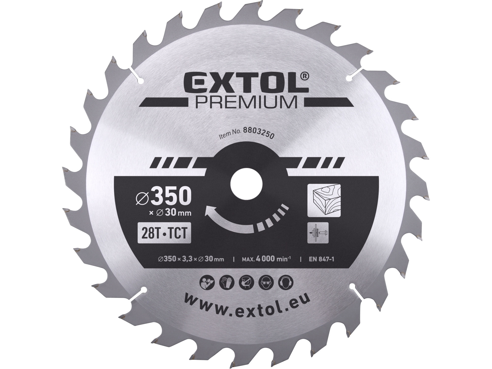 EXTOL PREMIUM Kotouč pilový s sk plátky