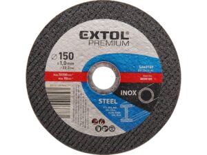 Řezné kotouče na kov EXTOL PREMIUM ø 150x1x22