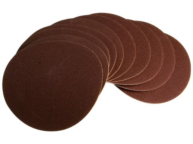 Scheppach sada brusných plátů zrnitost 80 (10 ks) pro BTS 800
