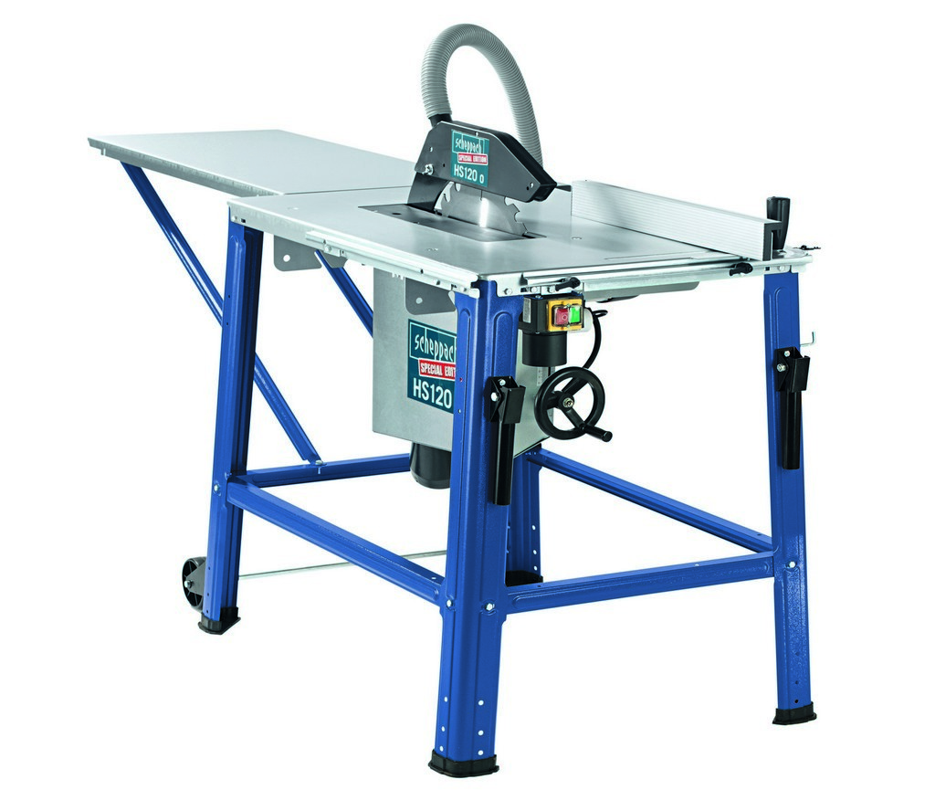 Stolní kotoučová pila na dřevo Scheppach HS 120 o