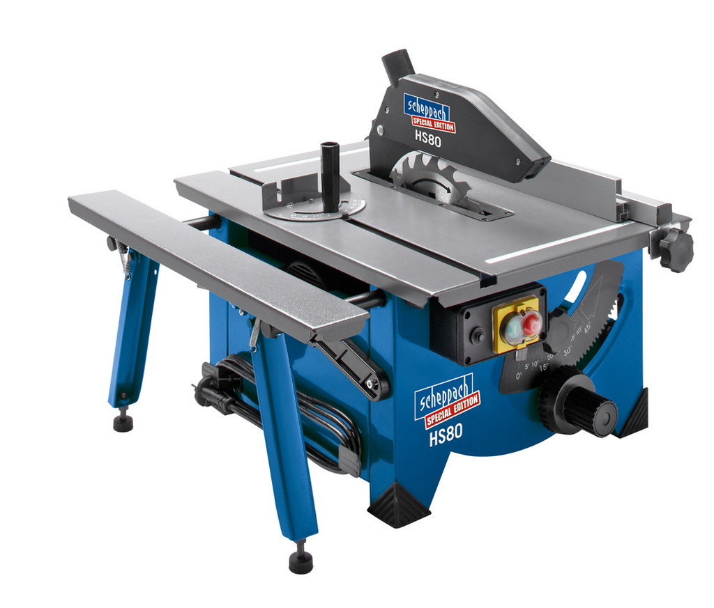 Stolní kotoučová pila na dřevo Scheppach HS 80