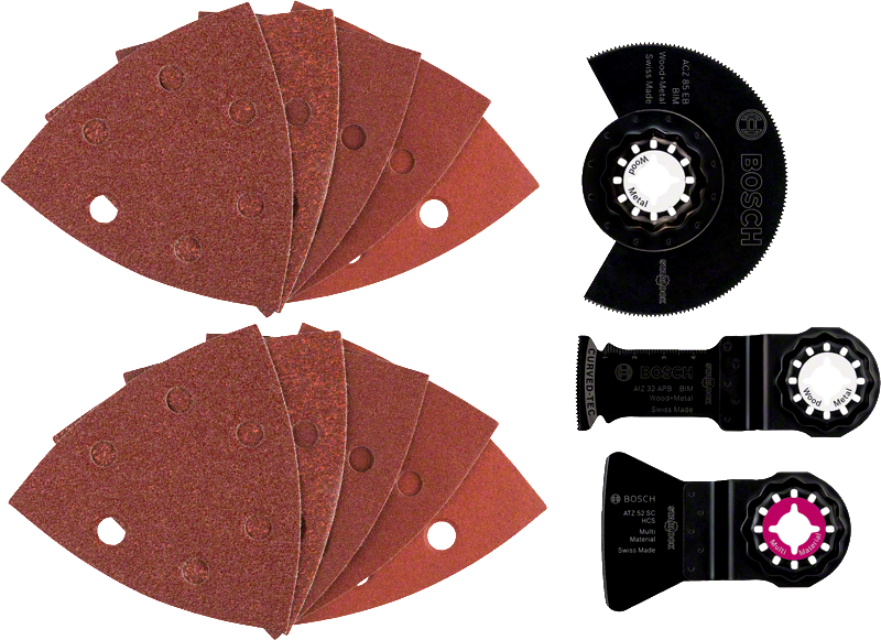 Univerzální sada (13 ks) pro multifunkční nářadí Bosch Starlock