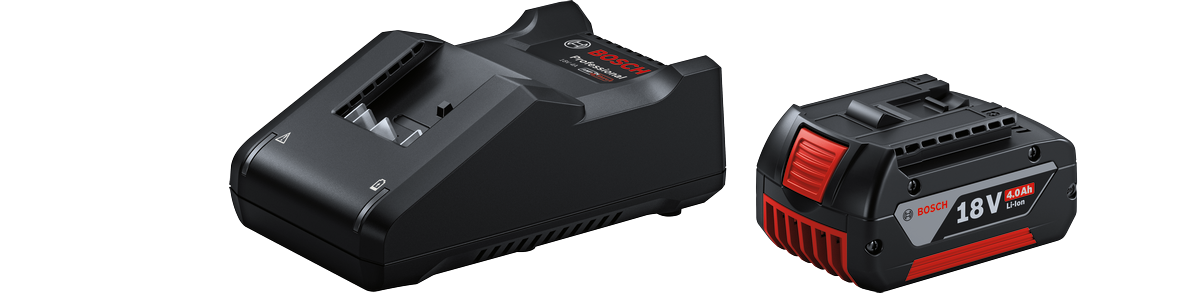 Startovací sada Bosch 1× GBA 18V 4.0Ah + GAL 18V-40