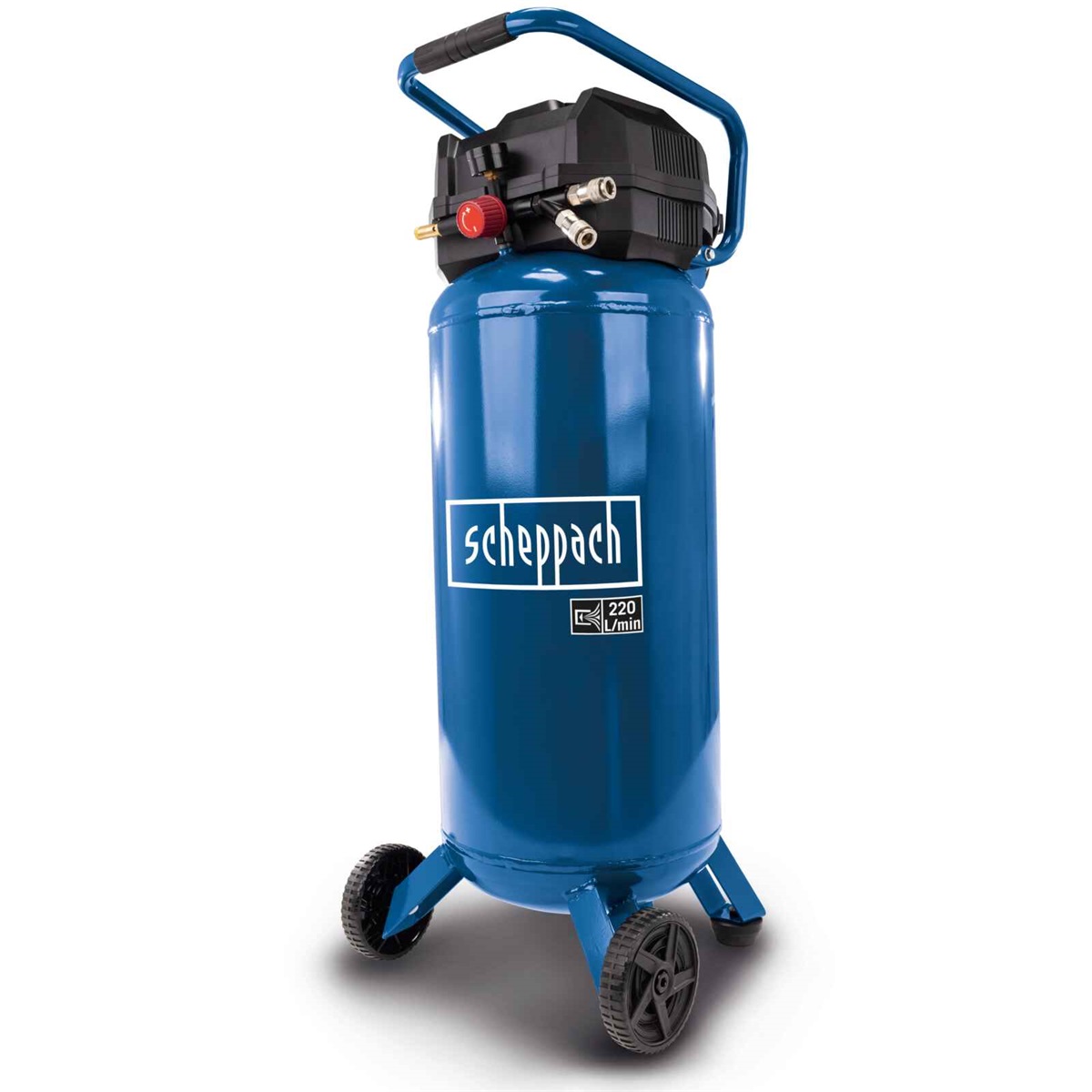 Bezolejový vertikální kompresor Scheppach HC 51 V