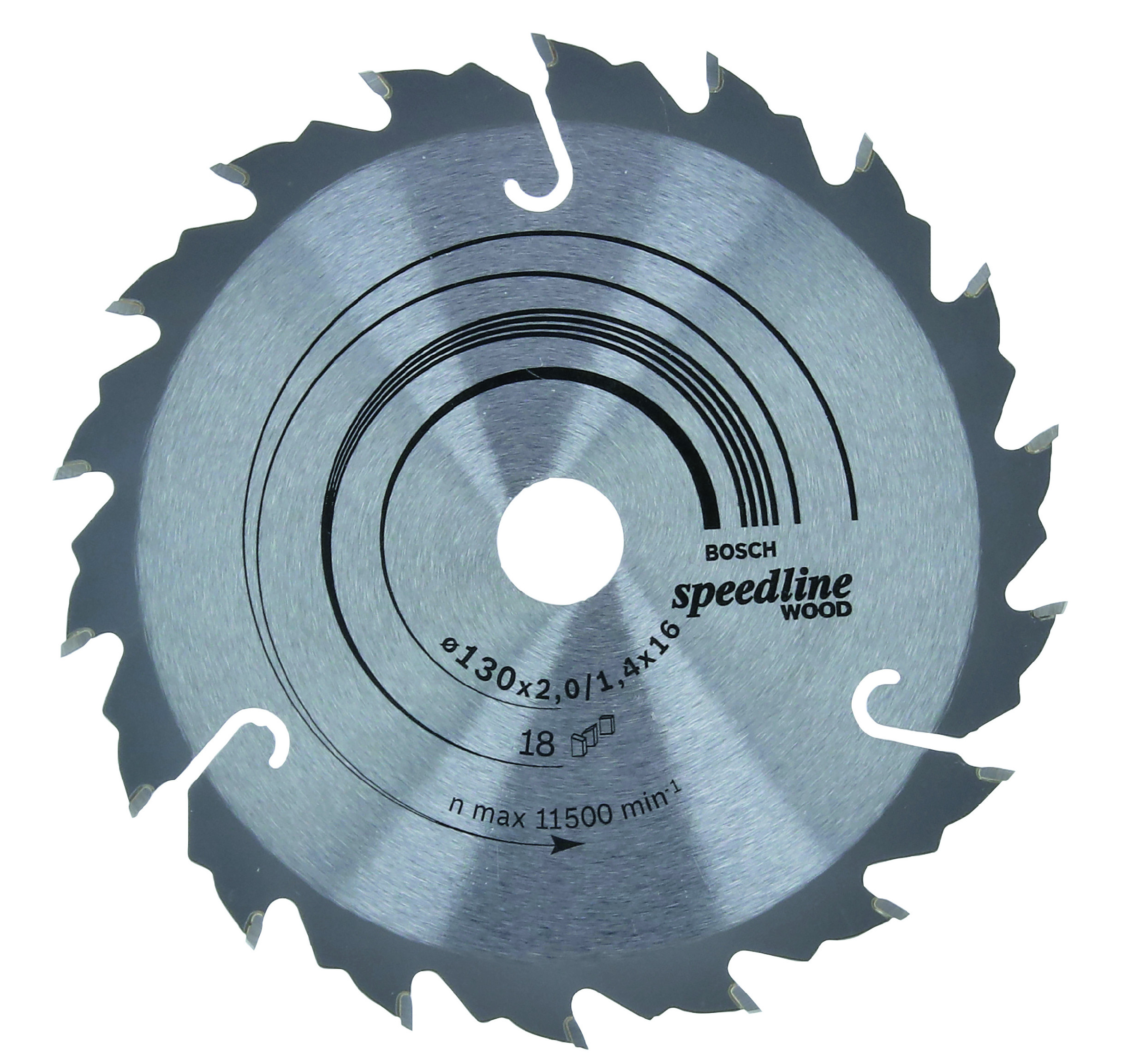 Pilový kotouč Bosch Speedline Wood 130x16 mm Dostupné varianty: Pilový kotouč Bosch Speedline Wood 130x16 mm/18z.