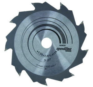 Pilový kotouč Bosch Speedline Wood 130x16 mm Dostupné varianty: Pilový kotouč Bosch Speedline Wood 130x16 mm/9z.