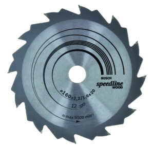 Pilový kotouč Bosch Speedline Wood 160x20 mm Dostupné varianty: Pilový kotouč Bosch Speedline Wood 160x20 mm/12z.